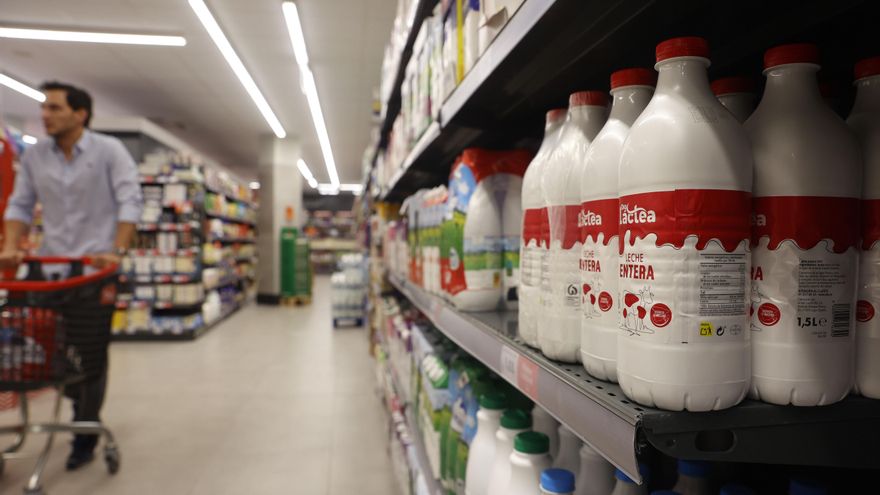 Reponer leche, aceite y frescos: todo listo para una operación despensa un 1,9 % más cara