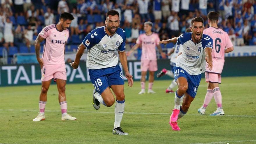 El Tenerife de Garitano luce a los nuevos y gana con Gallego