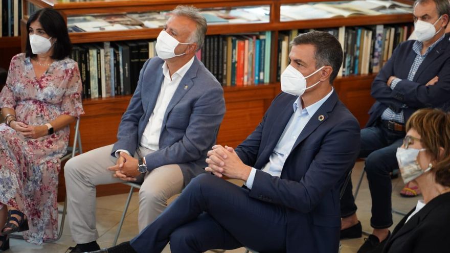 Sánchez reivindica en Lanzarote figuras como la de José Saramago, "porque inspira para afrontar nuevos retos"
