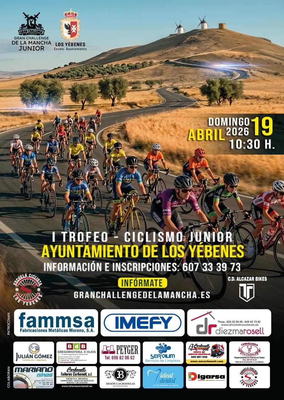 Cartel anunciador de la prueba