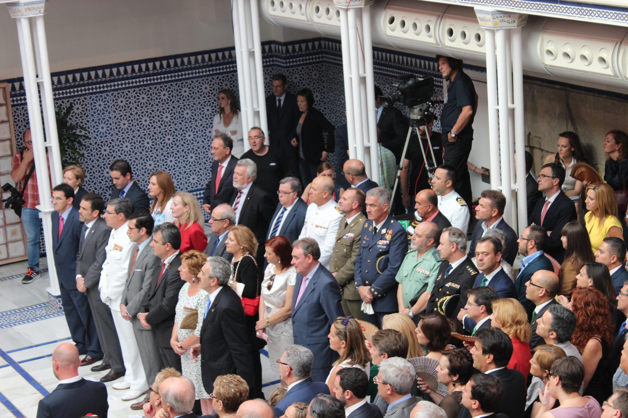 Autoridades en la ceremonia de toma de posesión de Pedro Antonio Sánchez / PSS