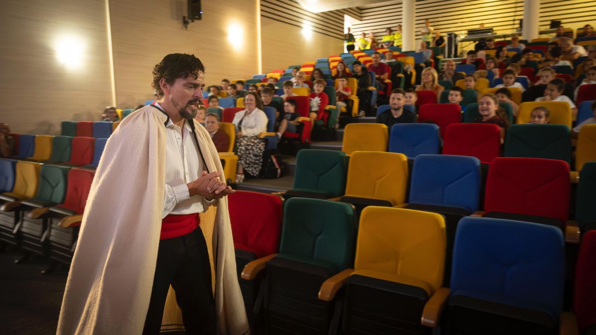 Concierto didáctico de Los Sabandeños en Tazacorte.