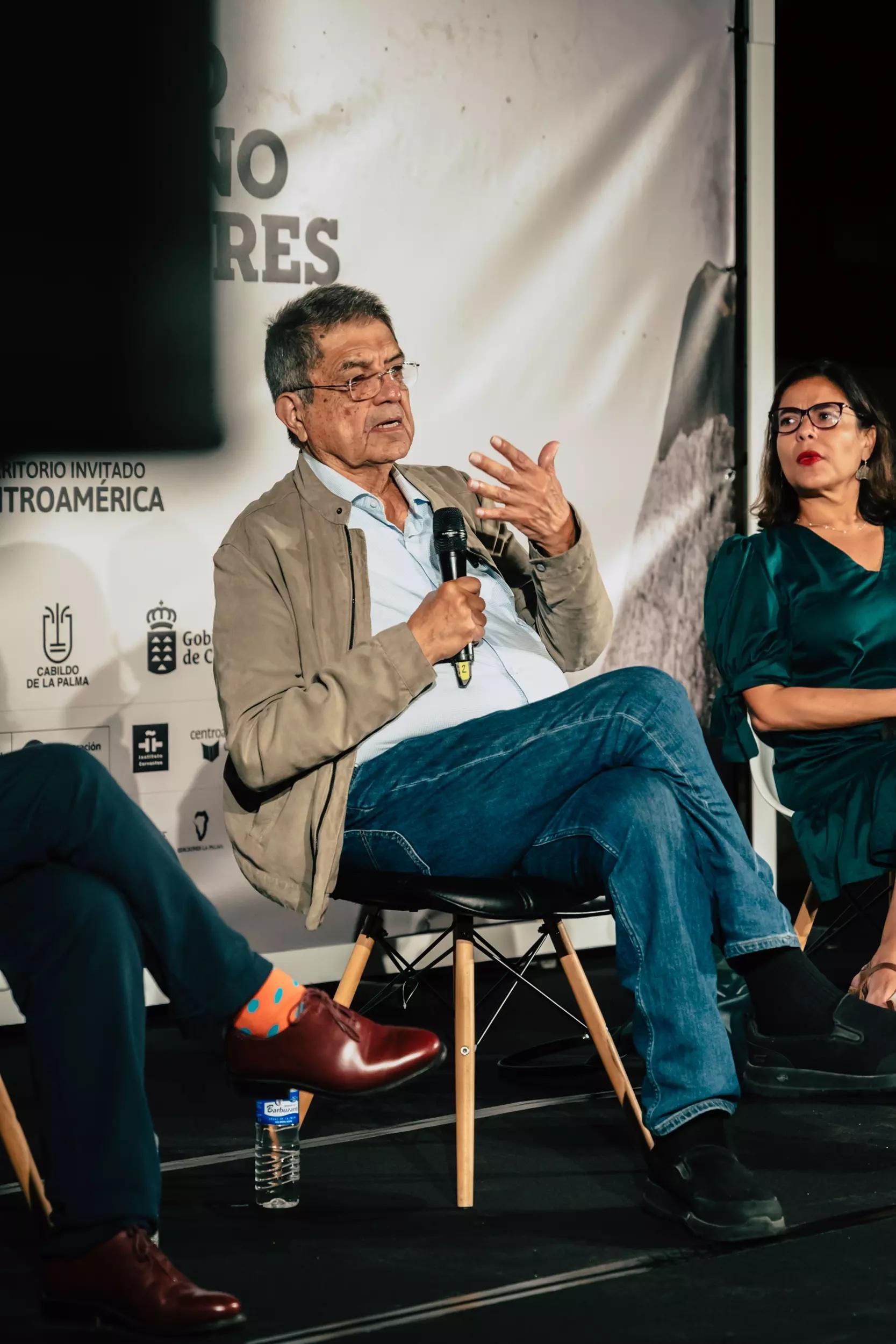 Sergio Ramírez en el Festival Hispanoamericano de Escritores.