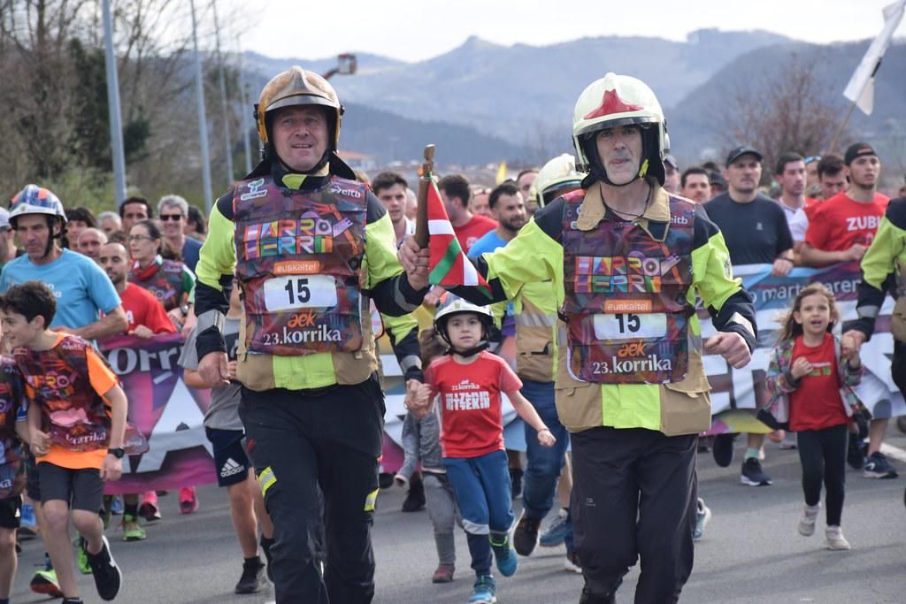 Así han sido los primeros kilómetros de la Korrika de 2024, en imágenes