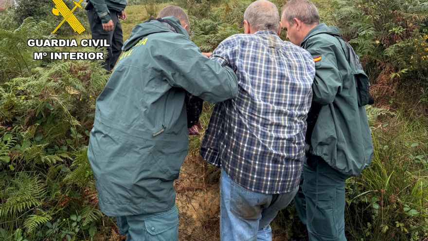 Localización y evacuación del hombre desaparecido