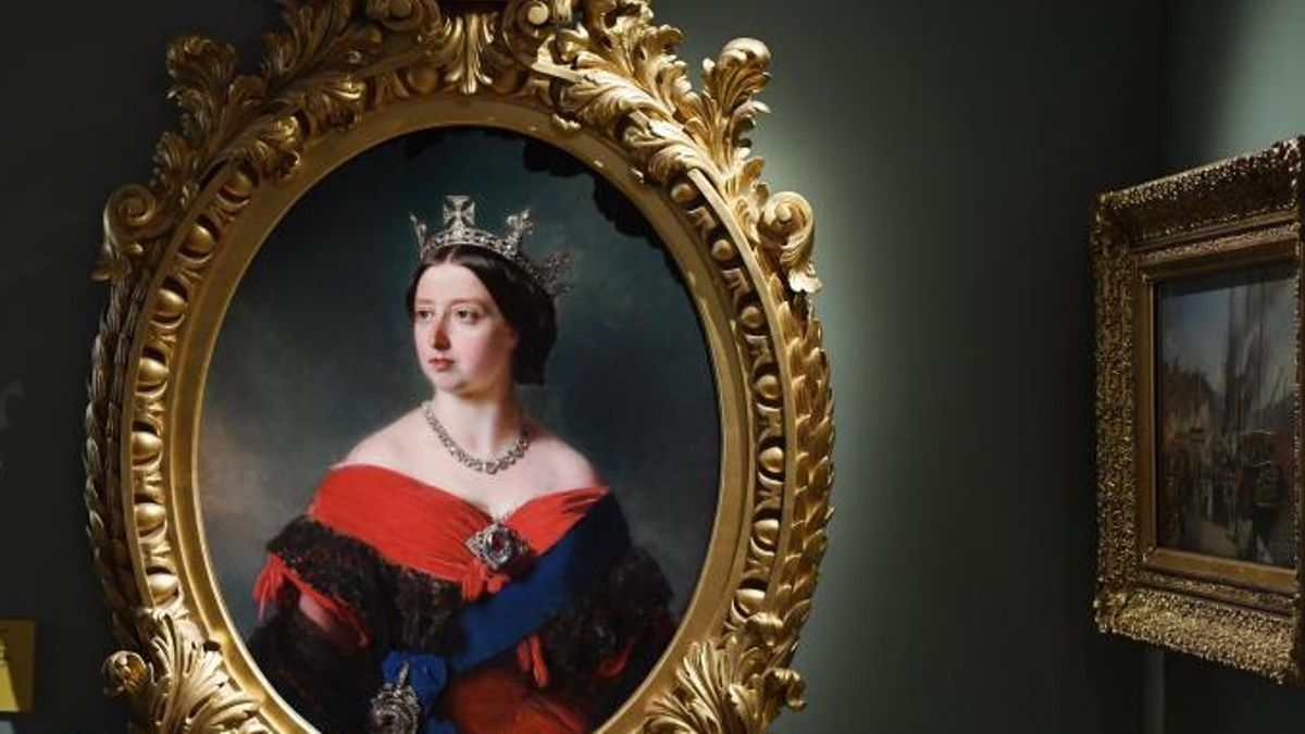 Imagen de una exposición sobre la reina Victoria en el Palacio de Kesington por el bicentenario de su reinado.