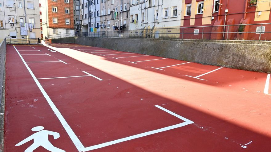 Santander habilita un aparcamiento para 26 vehículos en la Bajada de Rumayor