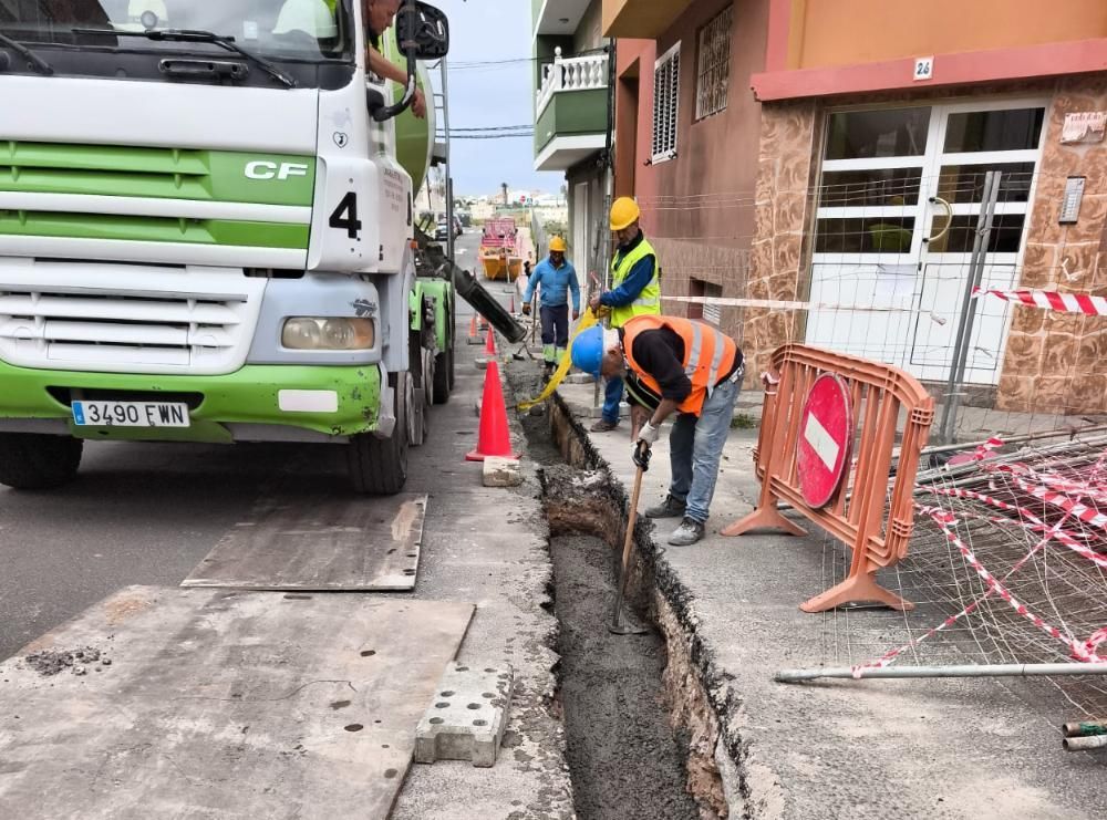 Endesa invierte casi un millón de euros en obras en Telde para dar más seguridad y calidad al suministro eléctrico.