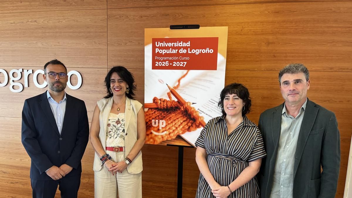Más talleres y más plazas en la Universidad Popular de Logroño: las matriculaciones comienzan el 1 de septiembre