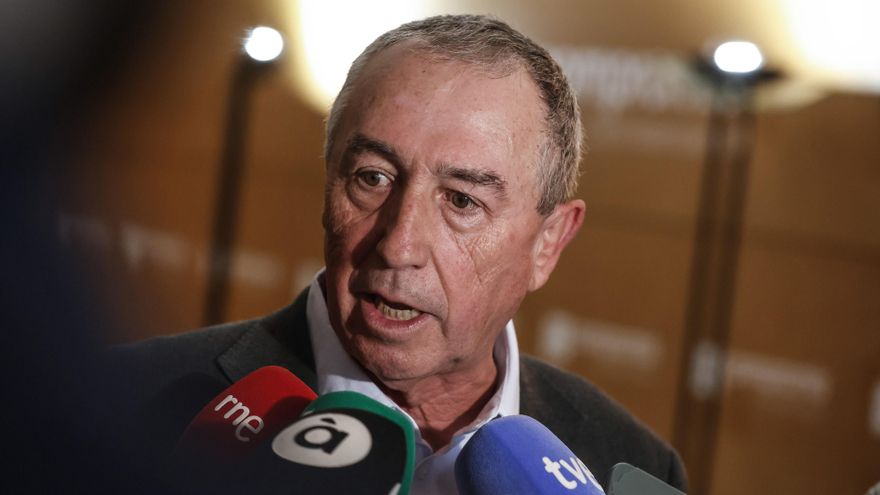 Archivo - El síndic de Compromís en Les Corts, Joan Baldoví.