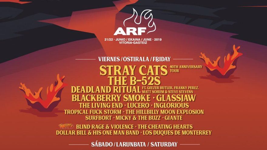 The B-52s se suma al Azkena Rock 2019