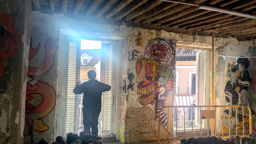 El centro social okupado que esperanzó al Madrid de los desalojos cumple un año: "La Rosa nació para aportar al barrio"