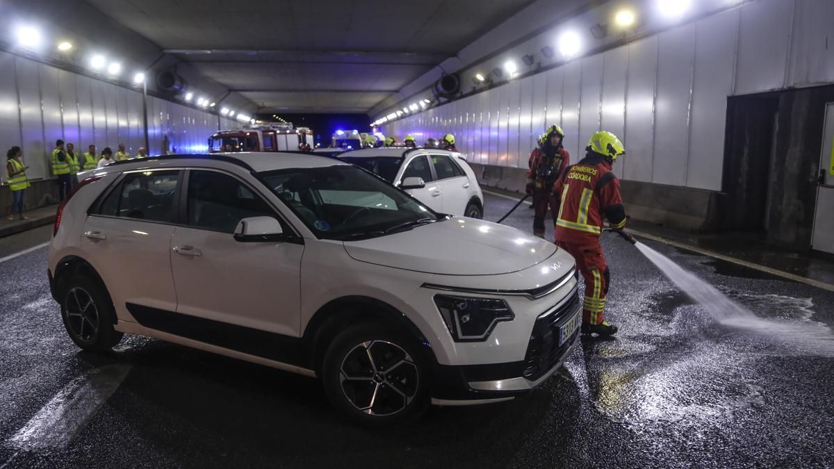Córdoba pone a prueba la respuesta de sus emergencias ante un gran accidente en el Túnel de los Omeyas