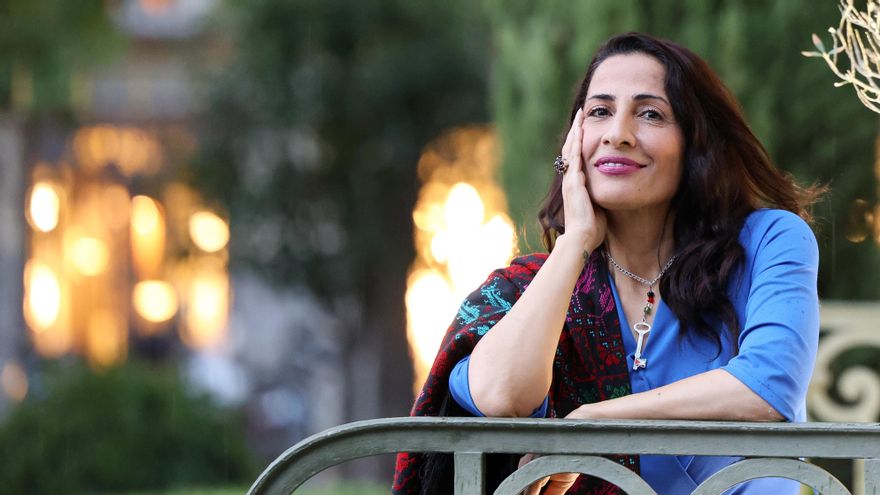 La poeta Fatena Al Ghorra