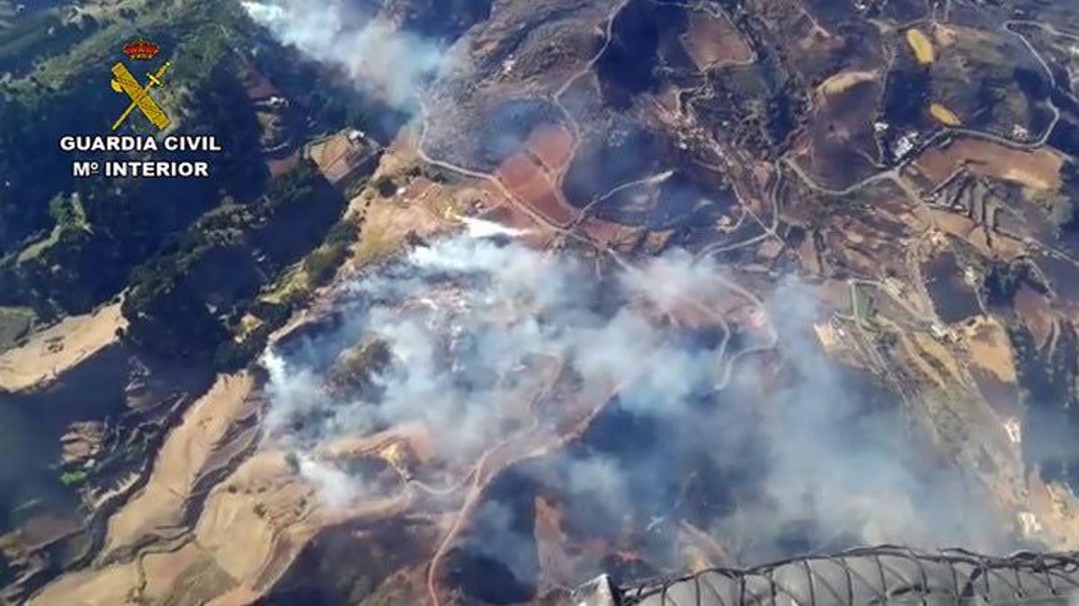 FOTOGALERÍA | Los efectos del incendio en Gran Canaria