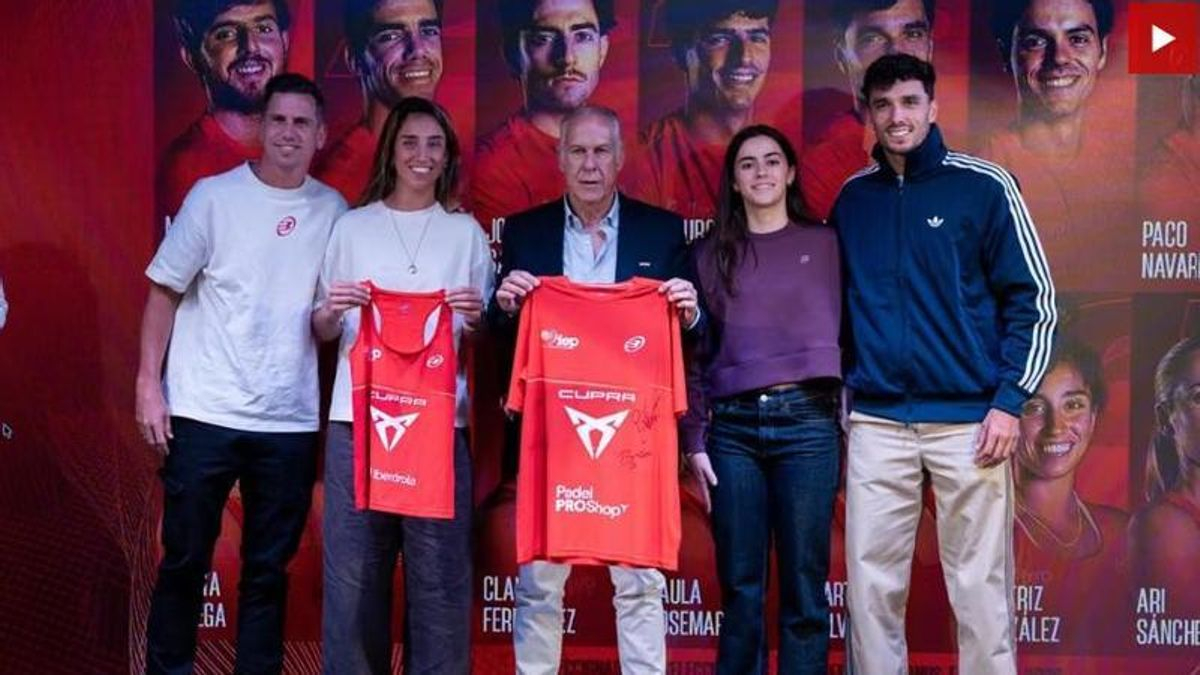 España presenta su equipo para el Mundial de pádel 2026: la selección femenina defenderá el título y la masculina buscará recuperarlo
