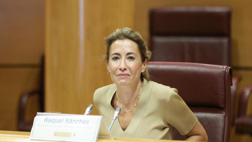 La ministra de Transportes, Movilidad y Agenda Urbana, Raquel Sánchez.