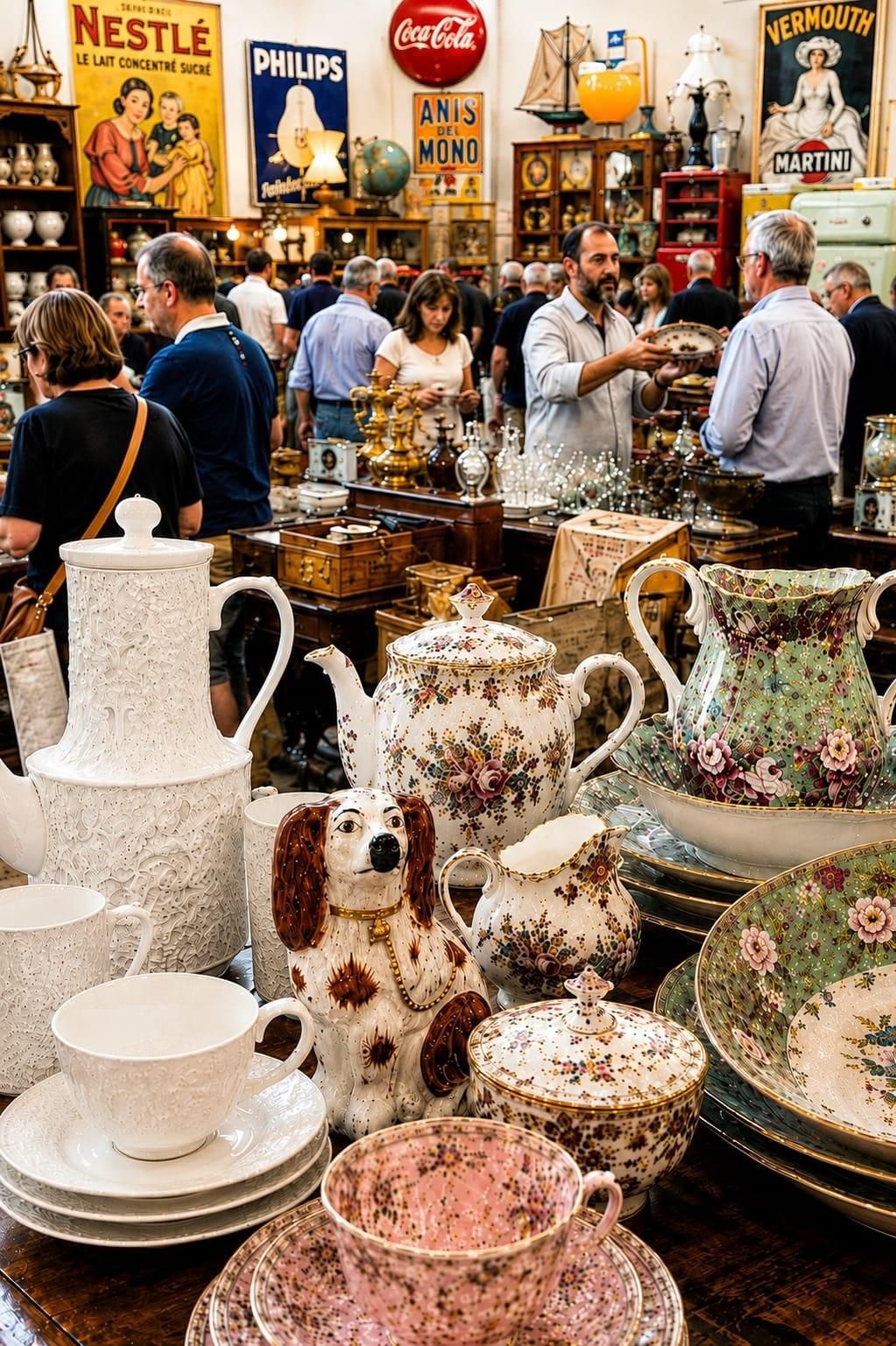 La Feria de Antigüedades León Antic.