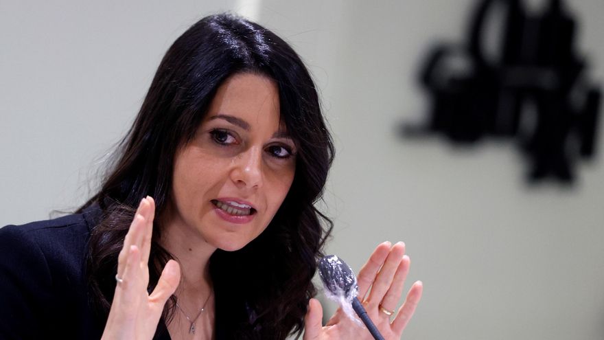 La presidenta de C's, Inés Arrimadas. EFE/ Mariscal/Archivo