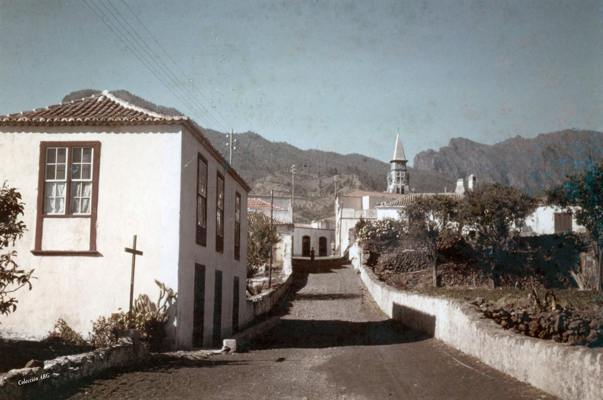 Calle Norberto Pérez Díaz. Años sesenta del siglo XX.