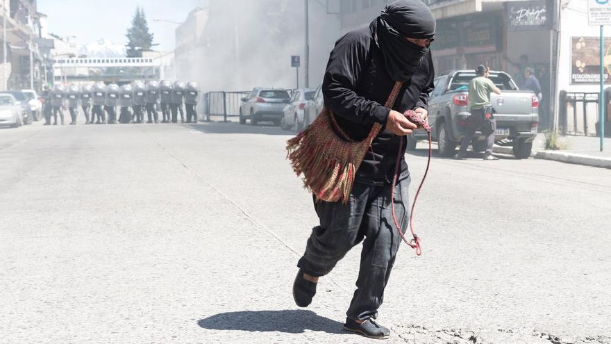 Marcha por el aniversario de la muerte de Rafael Nahuel.