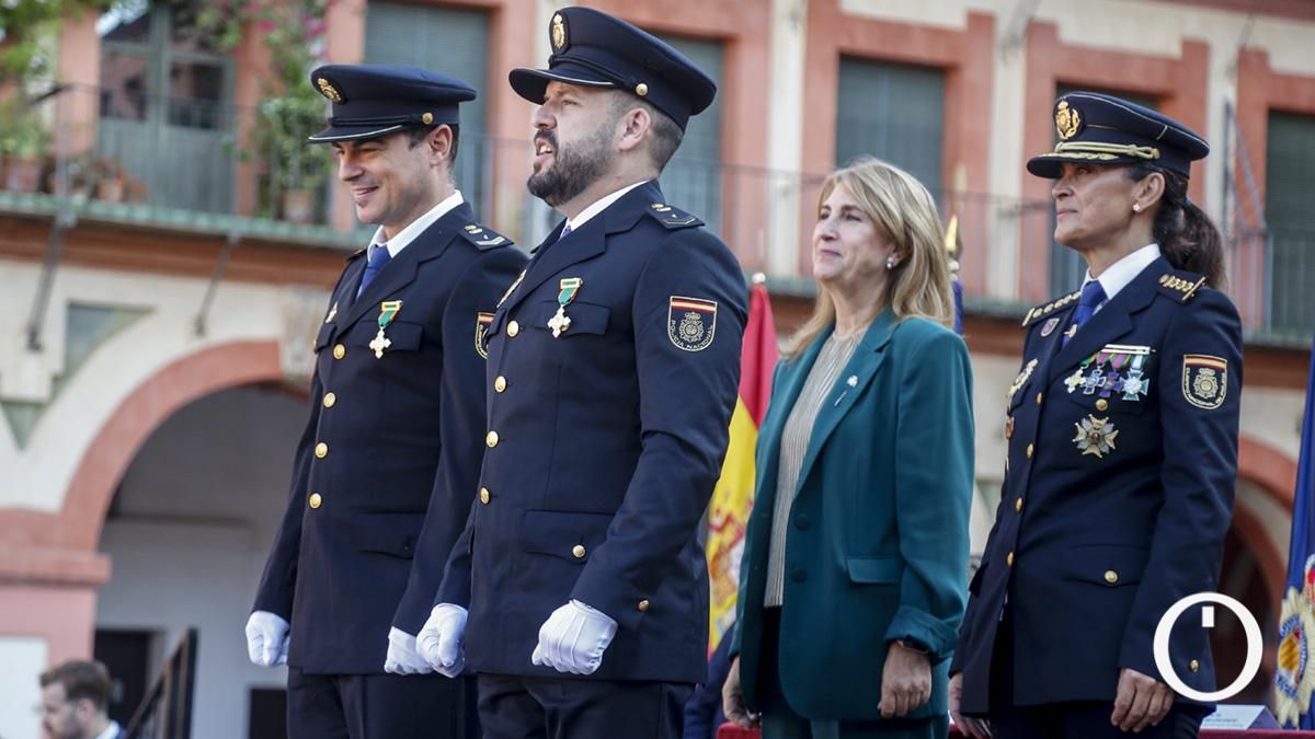 Acto de la Policía Nacional para celebrar su patrón, los Santos Ángeles Custodios