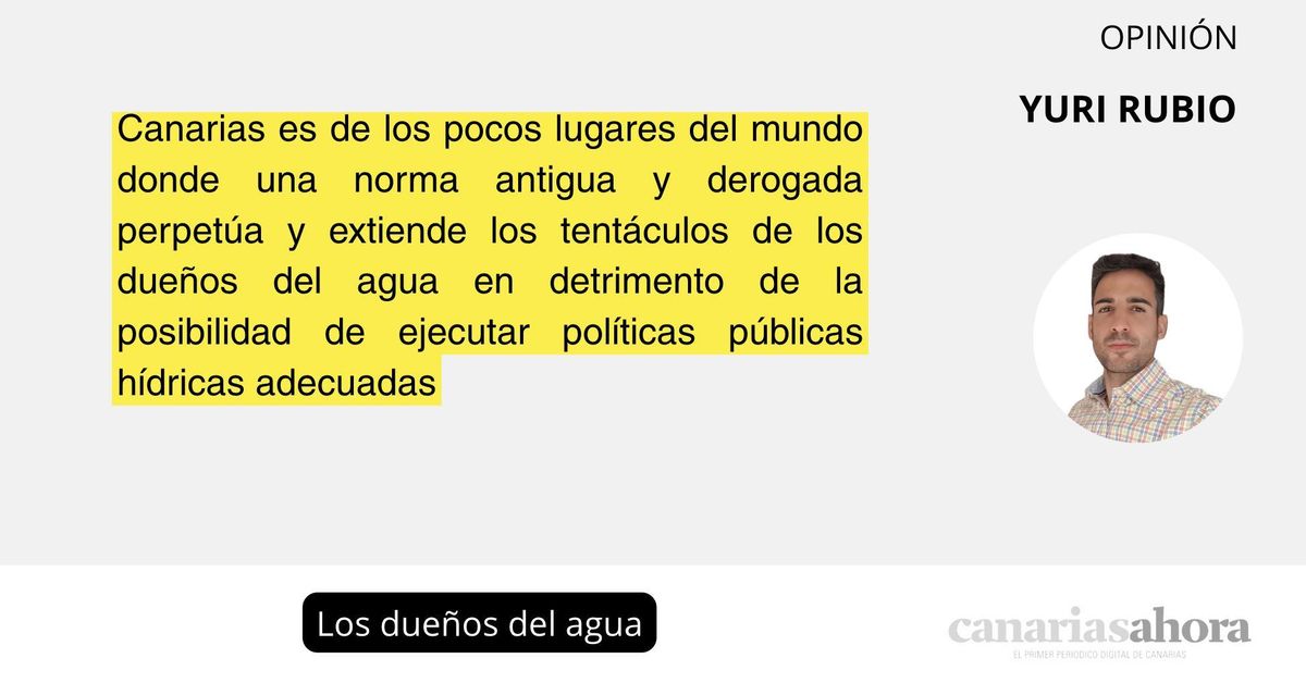 Los dueños del agua
