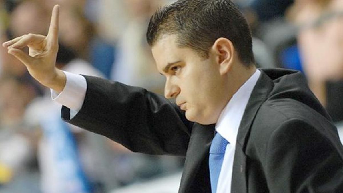 Rafa Sanz durante su etapa en Ourense.