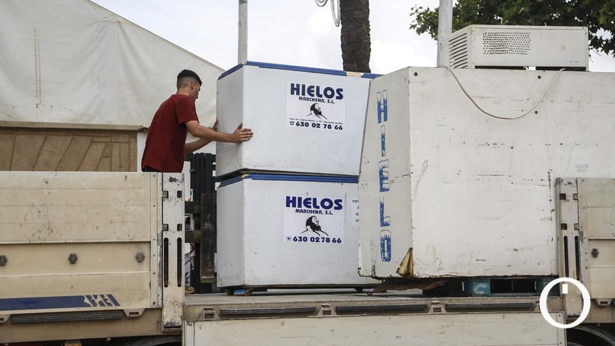 Desmontaje de la Feria