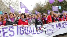 Imagen de la manifestación del 8M.