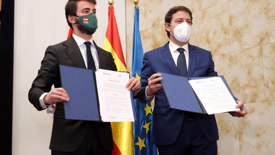 Vox arrastra al PP en Castilla y León a un gobierno que borra las medidas por la igualdad de mujeres y hombres