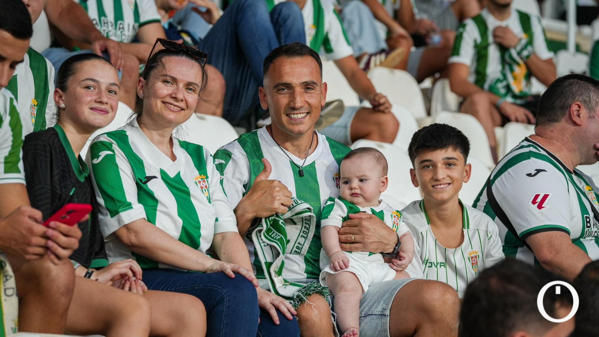 Grada Blanquiverde Córdoba CF - UD Las Palmas