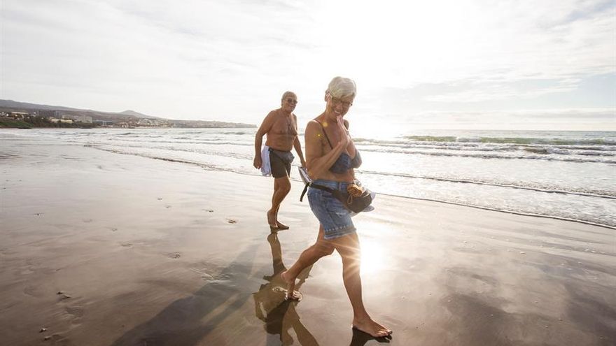 FOTOGALERÍA | Así lucen las playas del sur de Gran Canaria en su primer día de reapertura