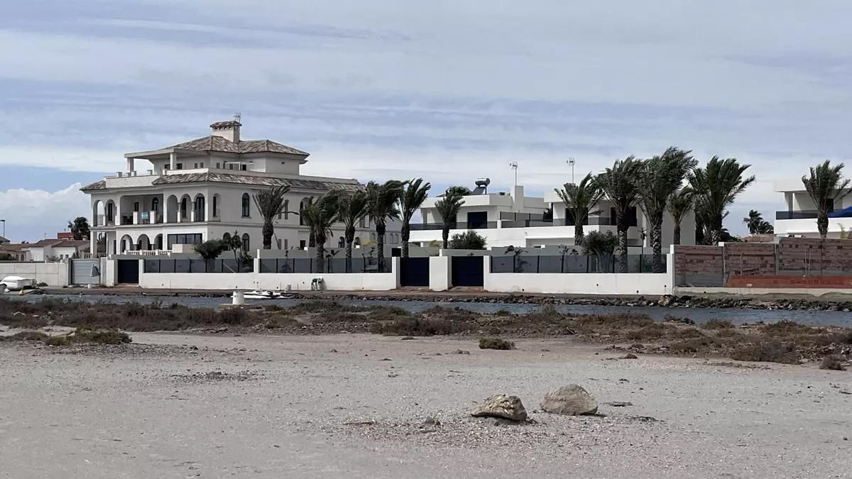 Una de las viviendas de lujo de la Veneciola. La Manga (Murcia