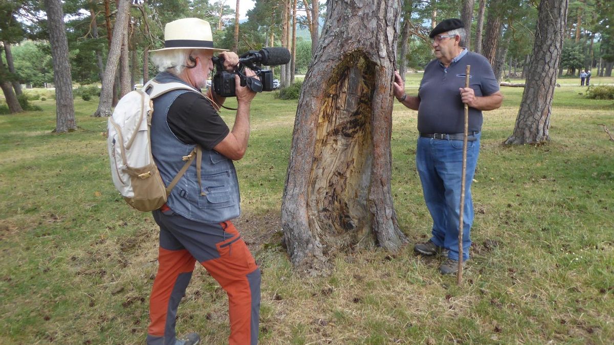 Eugenio Monesma, en acción.