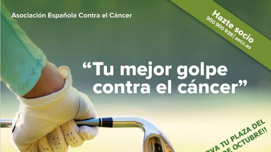 La Asociación contra el Cáncer celebra su torneo benéfico de golf el 25 de octubre