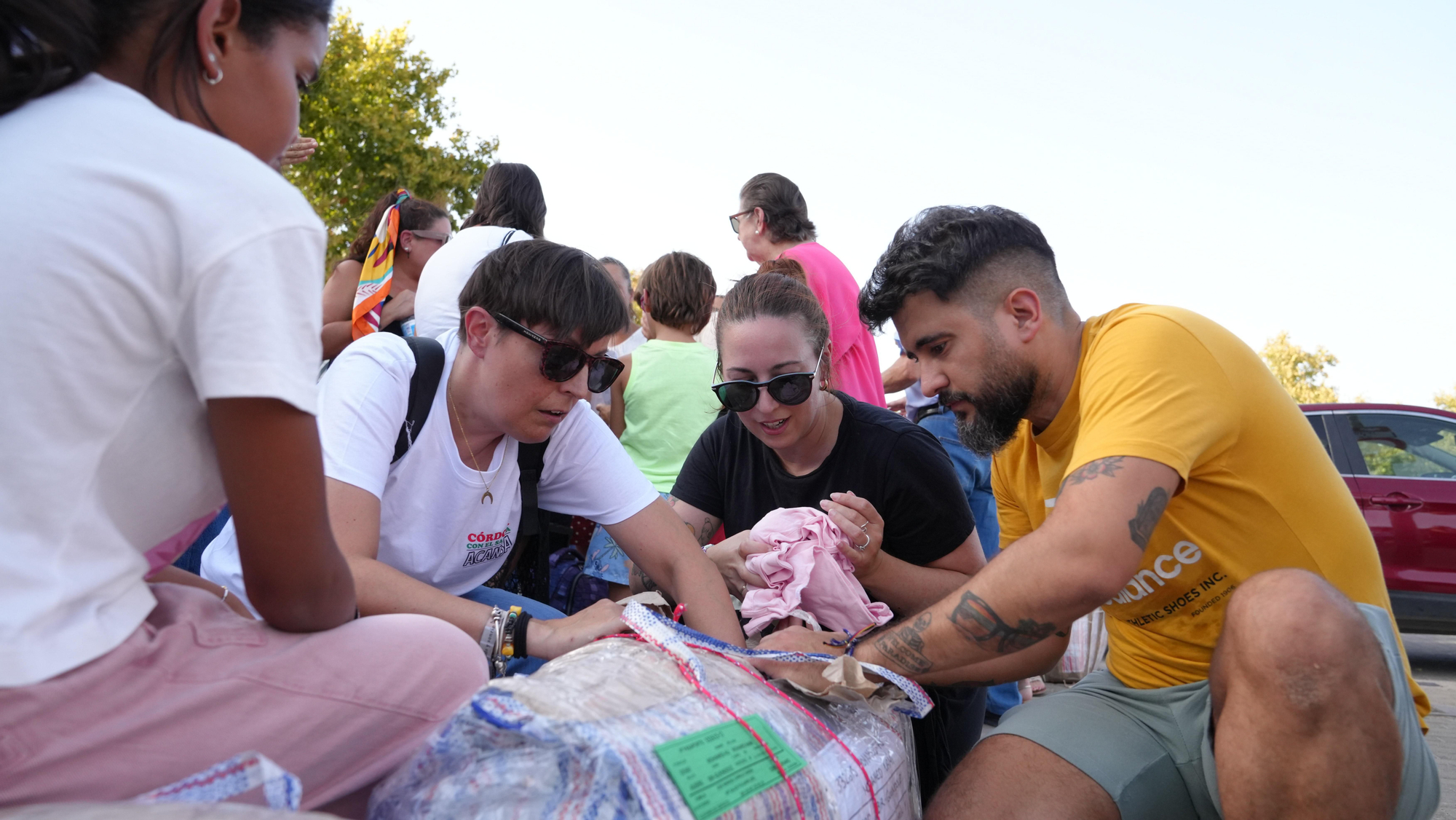 Despedida de los niños saharauis del programa 'Vacaciones en paz' en El Arenal