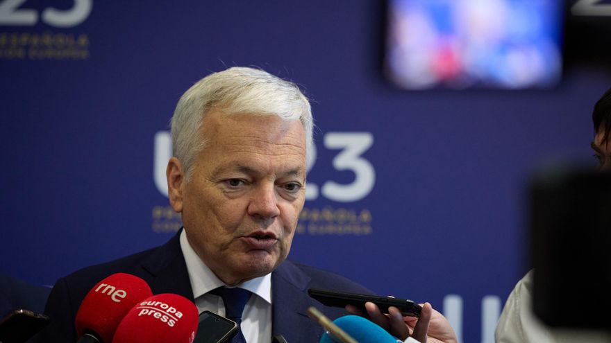 Archivo - El comisario de Justicia de la Unión Europea, Didier Reynders