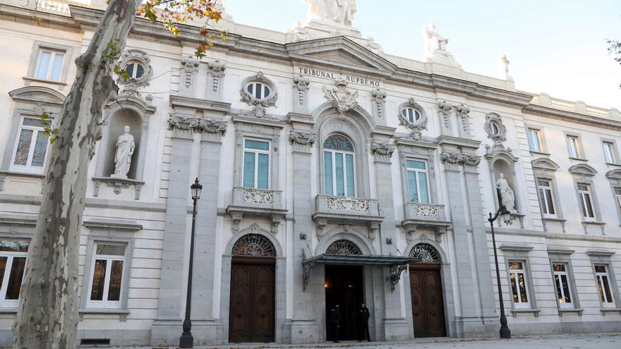 Fachada del Tribunal Supremo. EFE/Ballesteros/Archivo