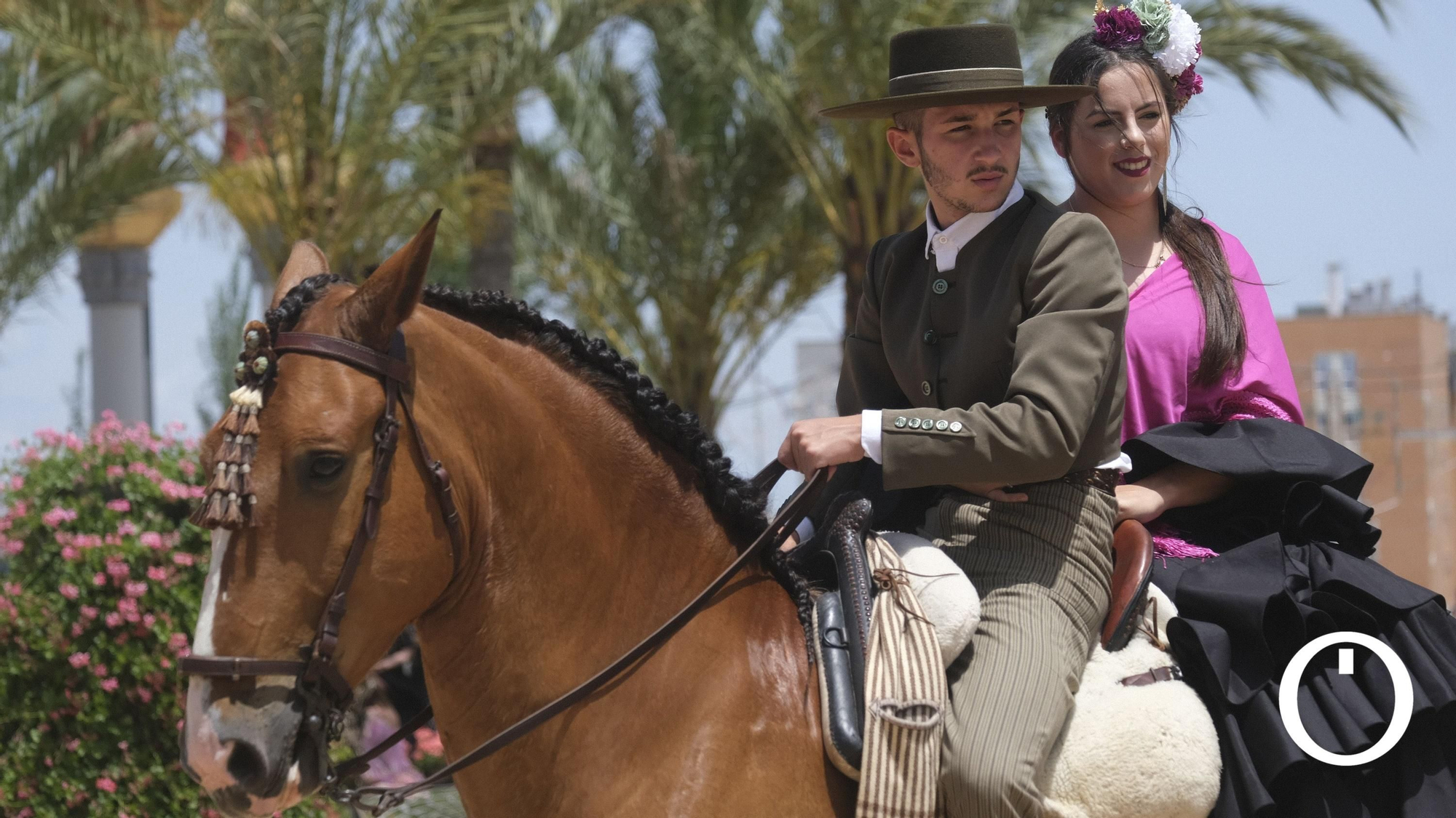 Ambiente de jueves en la feria de Córdoba.