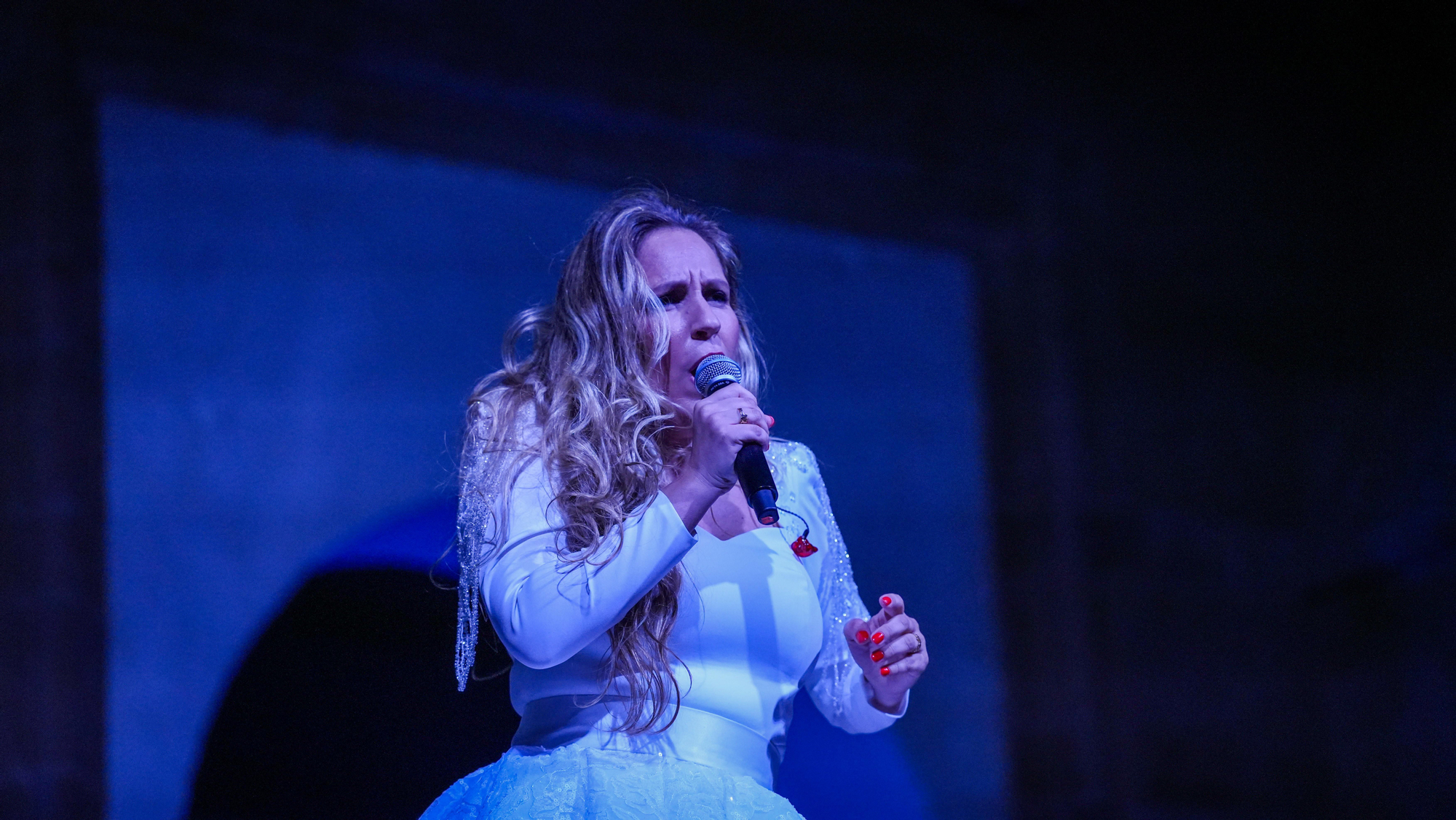 El concierto de María Toledo en el Patio de los Naranjos en la Noche Blanca del flamenco