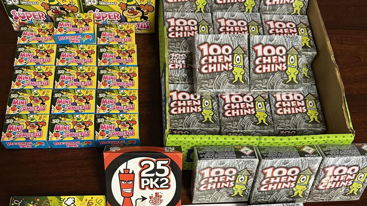 Denunciados tres establecimientos de Logroño por vender petardos a niños