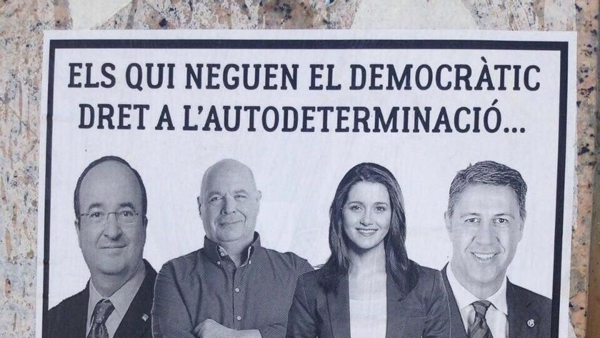 Rivera pide "reconciliación" tras los carteles contra Arrimadas, Iceta, Rabell y Albiol