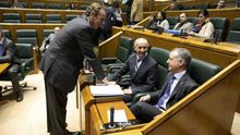 Alfonso Alonso, con Erkoreka y Urkullu