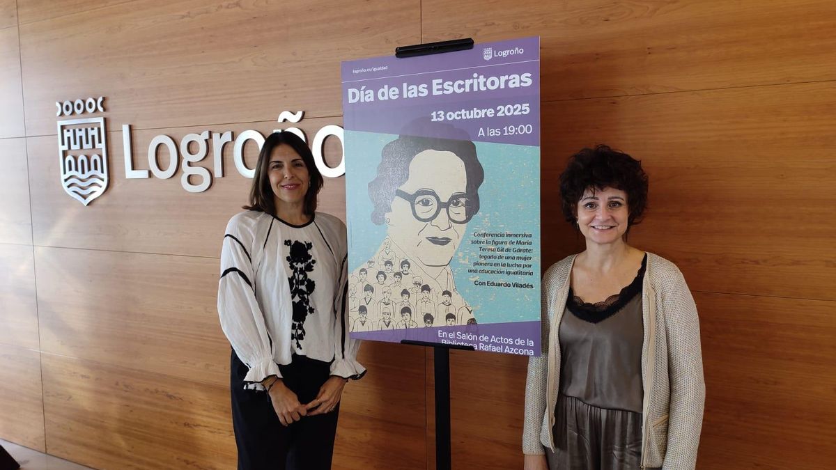 Celia Sanz y Rosa Fernández, concejalas del Ayuntamiento de Logroño