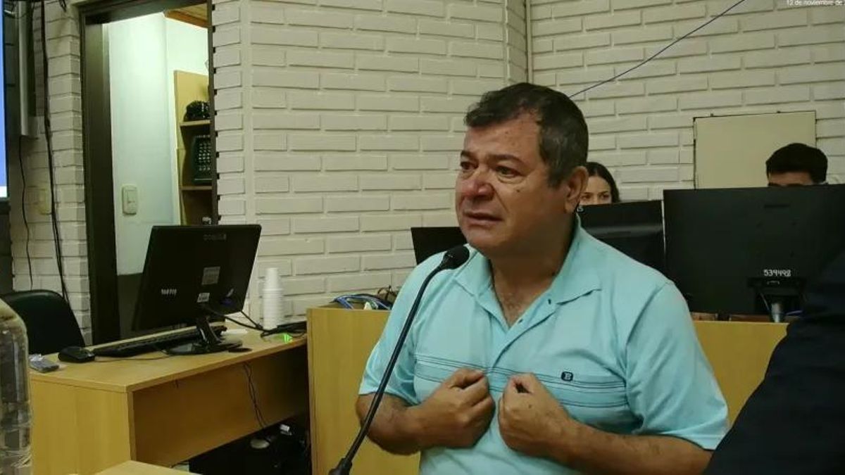 Emerenciano Sena, durante su declaración.