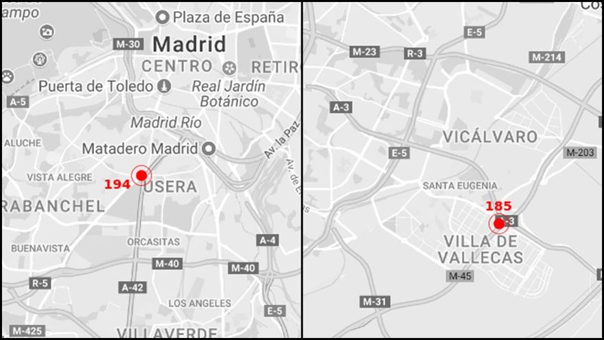La alta contaminación amenaza Madrid: varias estaciones se acercan a los niveles máximos permitidos