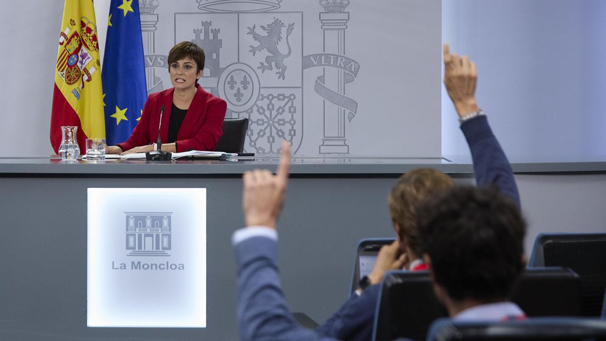 La ministra Portavoz y de Política Territorial, Isabel Rodríguez.