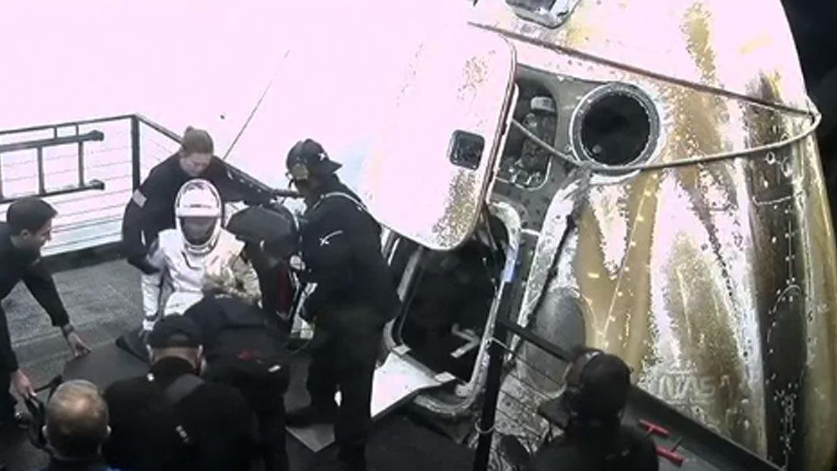 Regresan de urgencia a la tierra los astronautas de la Crew-11 de la Estación Espacial por un problema médico