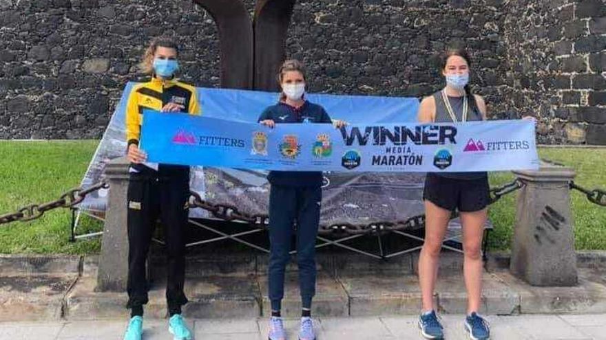 Clasificadas femeninas en la Media Maratón de 10 kilómetros.